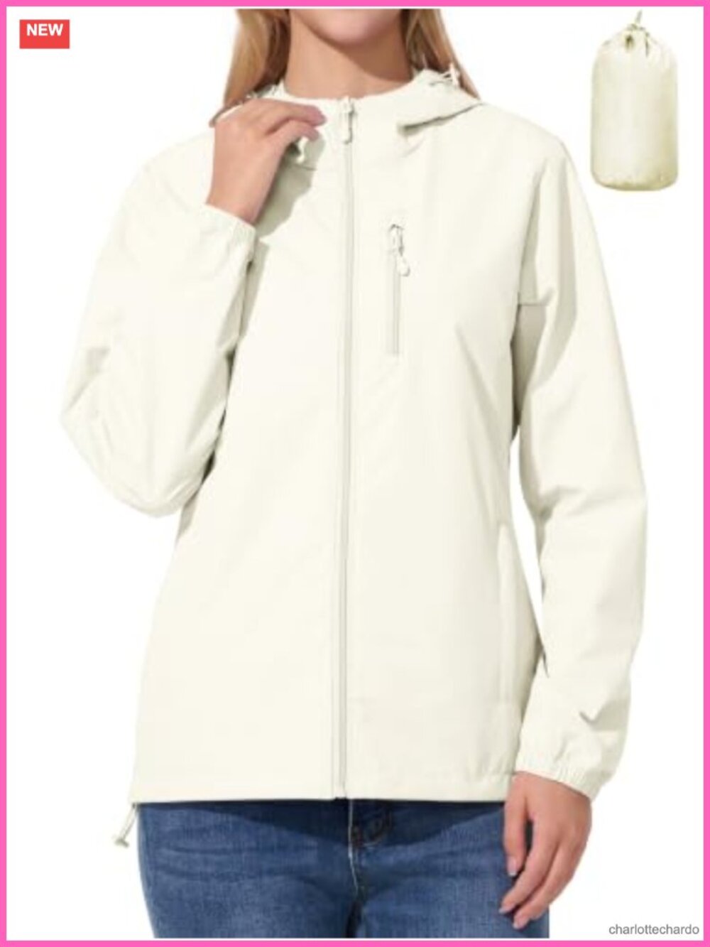 Waterproof Cycling Jacket Lightweight Packable Windbreaker